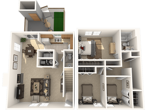 2810 Winchester Drive 1-3 Beds Apartment for Rent - Photo Gallery 28